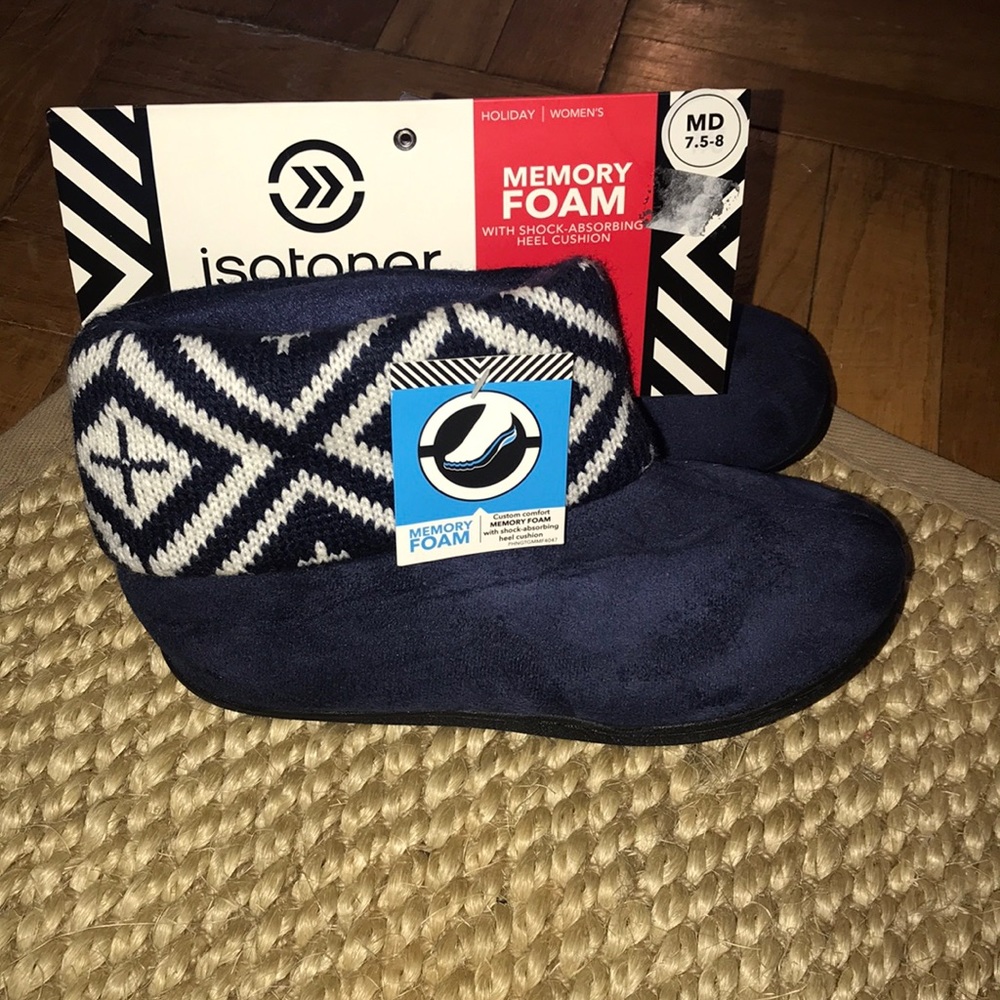 4/$20 plus Free shipping!! Isotoner Slippers